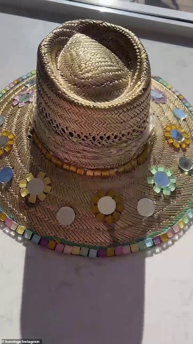 To add an extra touch of starlight, they recommend weaving delicate fairy lights inside the brim, turning an ordinary hat into a twinkling tribute to the pop star.
