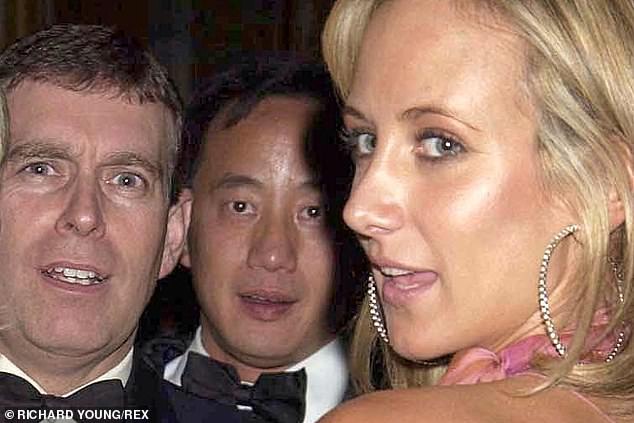 Lady Victoria, daughter of the 6th Marquess of Bristol, briefly dated Andrew in the 1990s. Through social media posts, she previously insisted that her ex's photo was doctored.