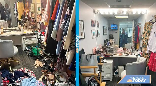 Today stars Sheinelle Jones and Dylan Dreyer already showed off their dressing rooms in 2021 and they didn't look pretty