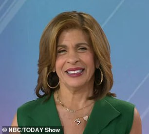 The 43-year-old star left the morning news and talk show Thursday morning after seeing that the accommodations weren't up to par, according to sources;  Hoda appears in the photo