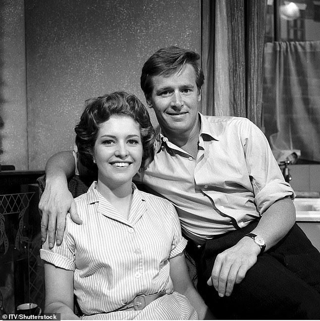 He holds the world record for longest serving television actor in a continuous role and is even listed in the Guinness World Records (pictured in a soap opera with Anne Reid in 1963).