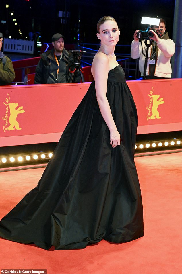 The Nightmare on Elm Street star, 38, debuted her baby bump on Friday at the premiere of her new film The Kitchen during the Berlinale International Film Festival.