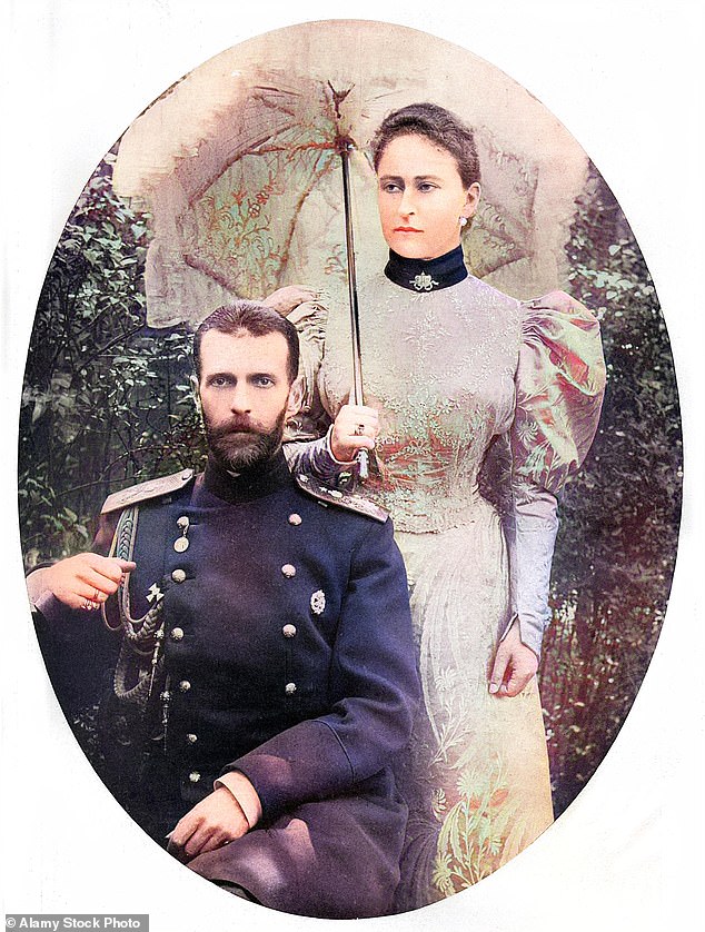 Princess Elisabeth of Hesse with her husband, Grand Duke Sergei Alexandrovich of Russia