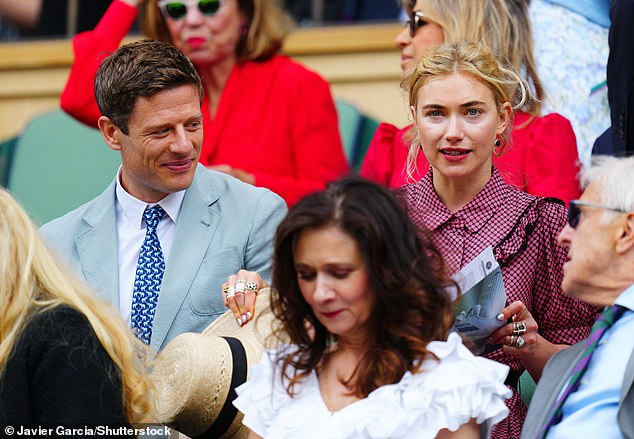 Imogen was last seen with James at Wimbledon in July last year (pictured), however there has been no sign of her at any of the recent One Love premieres, in Jamaica, Los Angeles or London.