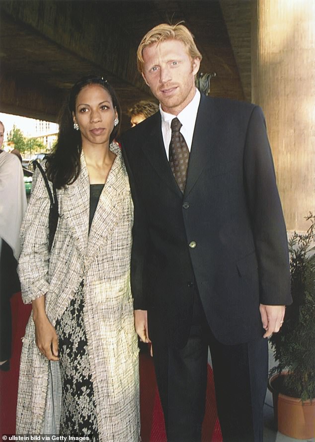 His marriage to his first wife, Barbara Becker, lasted eight years after it was revealed that he was Anna's father (pictured in 1998).