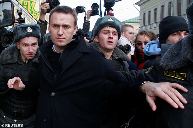 Alexei Navalny (pictured) died as a political prisoner in Russia on Friday at the age of 47, with recent reports raising concerns that he was killed on Putin's orders.