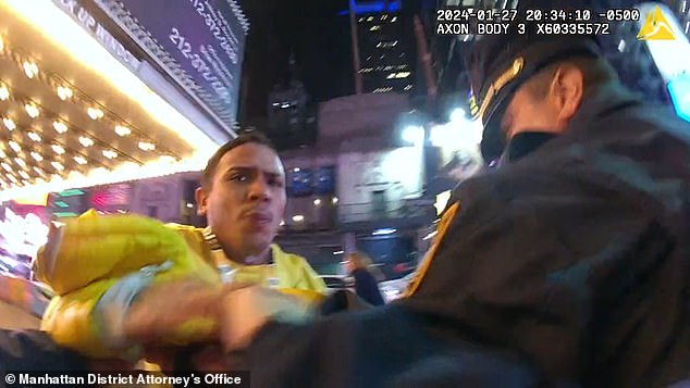 According to the NYPD, the immigrants began attacking the officers, kicking them in the head and body, while the two officers attempted to restrain one of the other men, ripping off his sweatshirt.