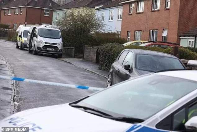 Avon and Somerset Police said the discovery was made after officers attended a welfare concern call in Blaise Walk, Sea Mills.