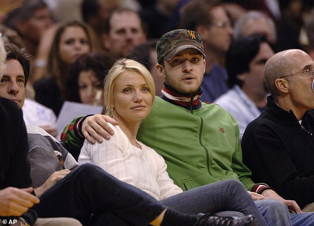 Timberlake reportedly began dating Diaz after he reportedly met her at the Kids Choice Awards in 2003. The couple broke up in 2007.