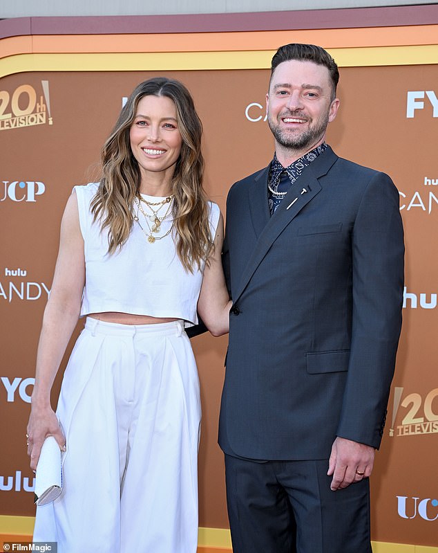 Timberlake, 43, was known for being a womanizer on the road before settling down with actress Jessica Biel, 41, in 2012. The couple (pictured in 2022) have two children.