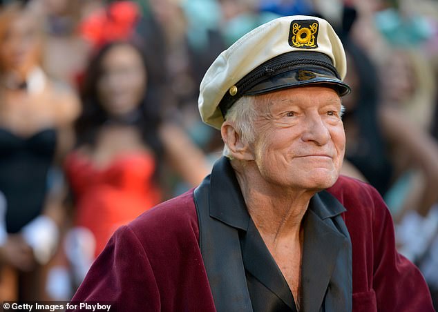 As Hefner aged, his mind deteriorated, Gregory said. 'The last time I saw him in person was when I went to the mansion for a party. I greeted him and he looked very old and I thought: I don't want to remember him like that.