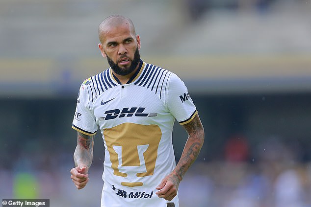 Alves played for the Mexican club UNAM before his arrest. They terminated his contract