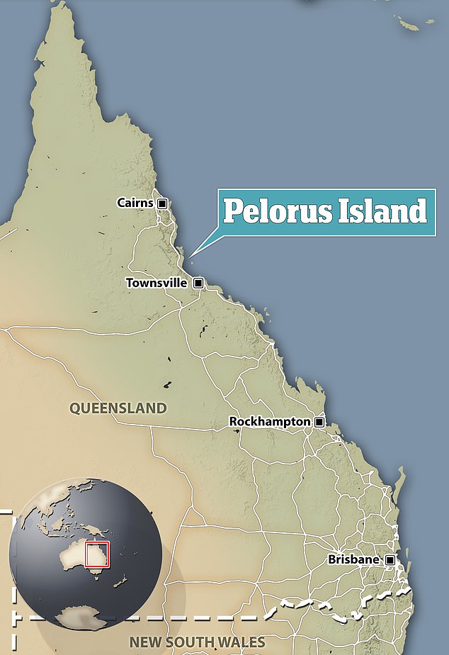 Pelorus Island is the northernmost landmass of the Palm Islands and is located on the World Heritage-listed Great Barrier Reef, off the coast of Townsville.