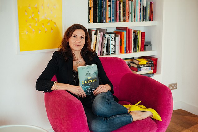Author Cate Quinn was inspired by the famous faces and strange experiences that made up her detox journey when she wrote her ninth novel, The Clinic, a murder mystery with a celebrity cast.