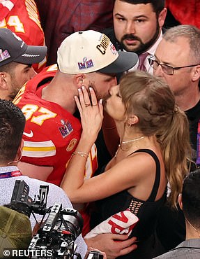 Taylor Swift's Boyfriend Travis Kelce Nominated for Athlete of the Year Days After Super Bowl Win