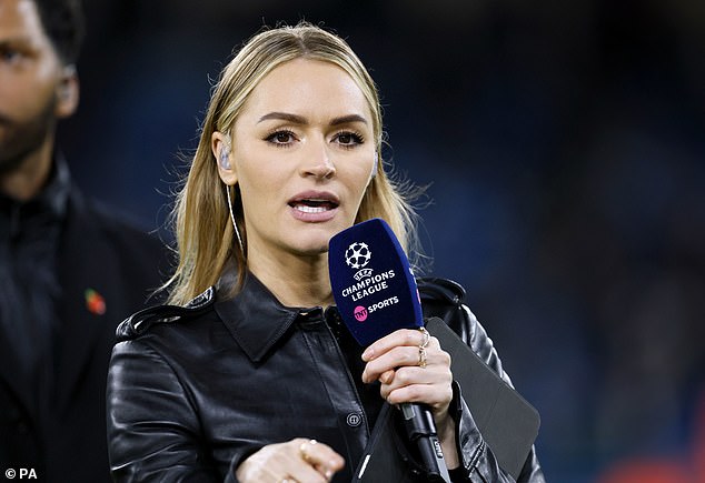 Laura Woods, pictured in November 2023, has become a household name in the world of sport and has presented some of the UK's biggest shows.