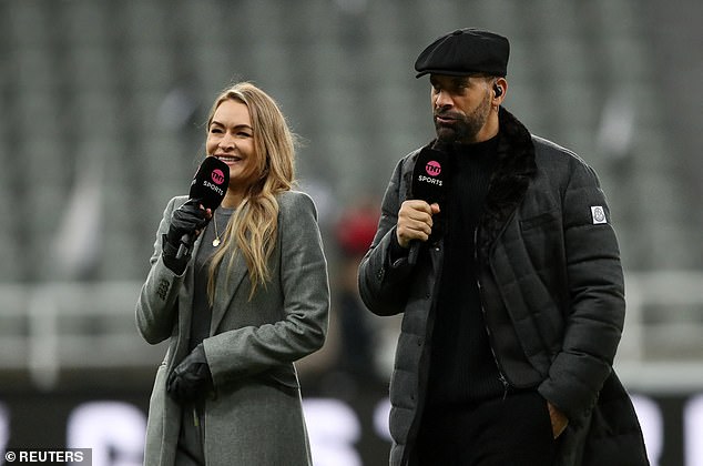 Woods has become the face of the channel's Premier League and Champions League coverage.