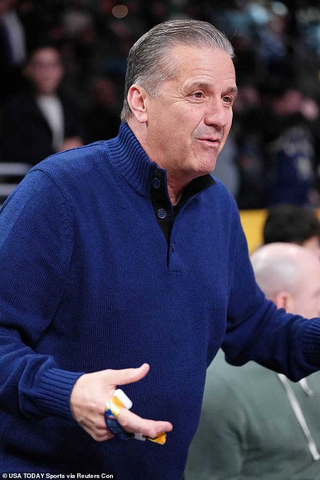 And so was Kentucky men's basketball coach John Calipari, who previously coached the Nets.