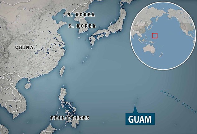The group's apparent focus on Guam is of particular concern, as the US territory is a key military base in the Pacific.