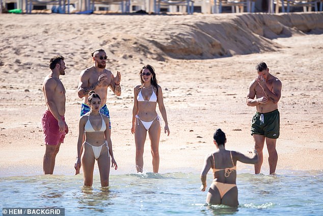 The players and their WAGs enjoy a much-needed holiday at the end of a long season.