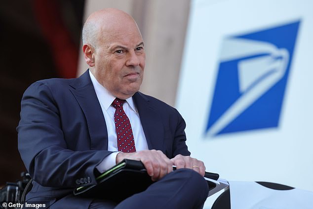 Louis DeJoy, 67, currently serves as the 75th U.S. Postmaster General.