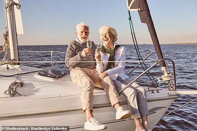 The Treasury has warned that the alternative to high immigration would be even higher income taxes, as the over-70s will make up a larger proportion of the population in coming decades (archive image pictured).