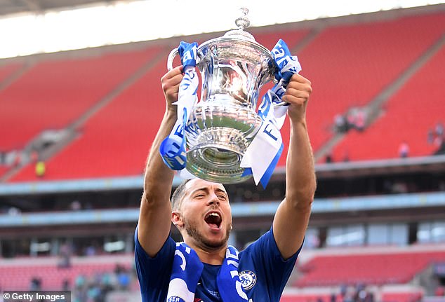 In the 2018 FA Cup final, Hazard scored the winning goal with a penalty against Manchester United.