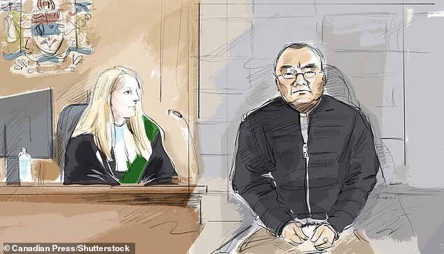 Kenneth Law appears in court in Brampton, Ontario on Wednesday, May 3, 2023