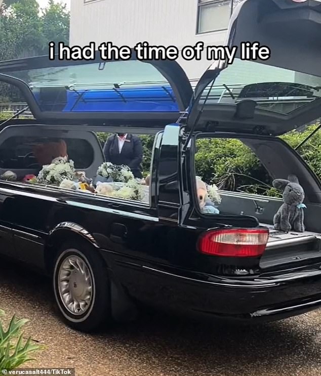 Since then, the Gold Coast influencer has kept her followers updated on her grieving process, including documenting her son's funeral on Monday night.