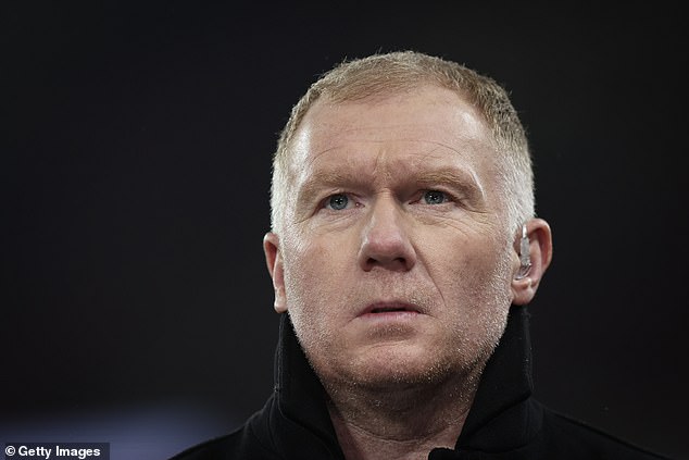 Scholes seemed unimpressed despite his former club claiming their fourth successive Premier League victory.
