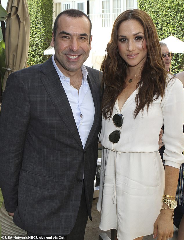 Rick Hoffman went viral in 2018, after photos of him with a disgusted expression during Megan and Harry's ceremony took over the web. He was seen with Meghan in 2011.