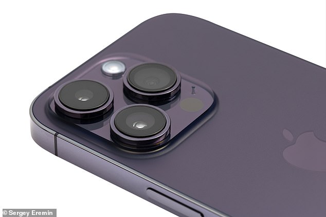 The Pro and Pro Max versions of the iPhone have long had three camera lenses aligned in the shape of 