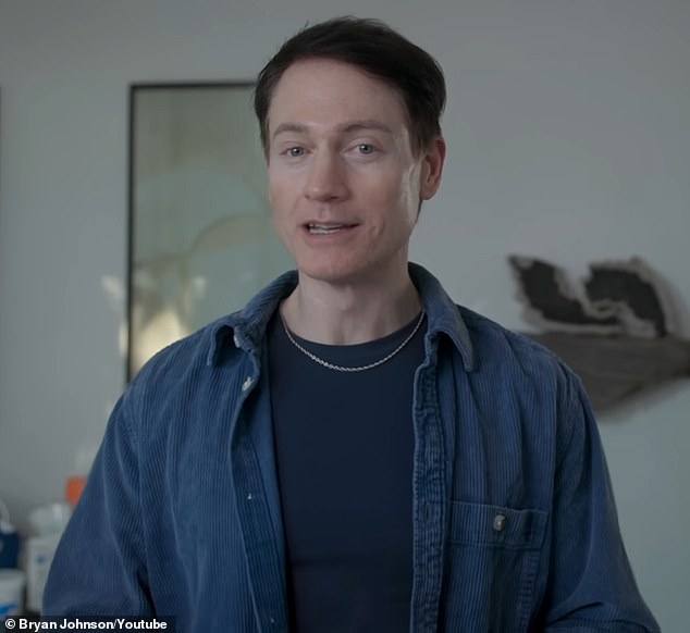 Johnson, 46, who has become famous for his $2 million-a-year anti-aging regimen, admitted he started going gray in his early 20s and has been fighting it ever since.