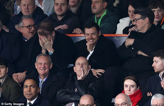 Styles was present at Kenilworth Road for the match as United claimed a 2-1 victory.