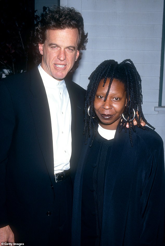 The View star with her third husband, Lyle Trachtenberg, from whom she separated in 1995.