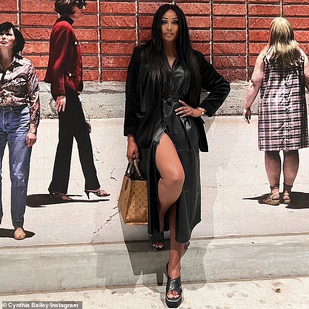 The former The Real Housewives Of Atlanta cast member showed off her sartorial sense in a pair of snaps that had been shared earlier in the day.
