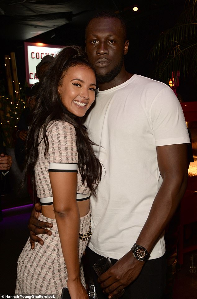 Maya and Stormzy reconciled in summer 2023 after splitting in 2019 and were later spotted on a romantic Greek vacation in August (seen in 2018).