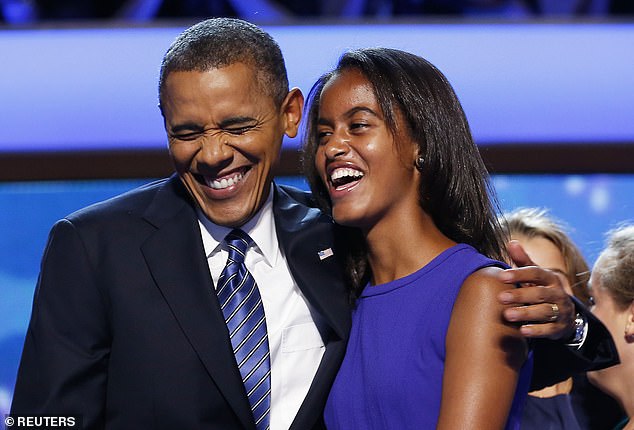 Malia spent eight years living in the White House while her father was president