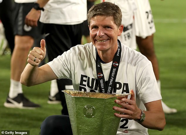 Glasner won the Europa League with Frankfurt during a highly successful spell at the club.