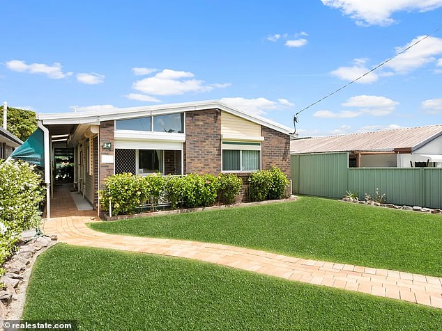 Houses in Moreton Bay, north of Brisbane, are still selling for $600,000, including the one in Deception Bay (pictured).