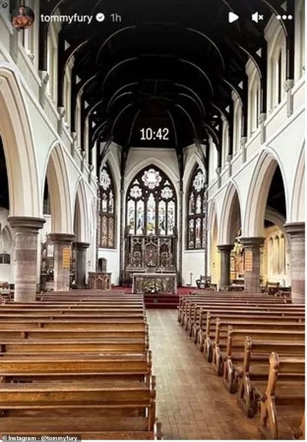 The couple sparked speculation that their wedding could be on the horizon after visiting a church last week.