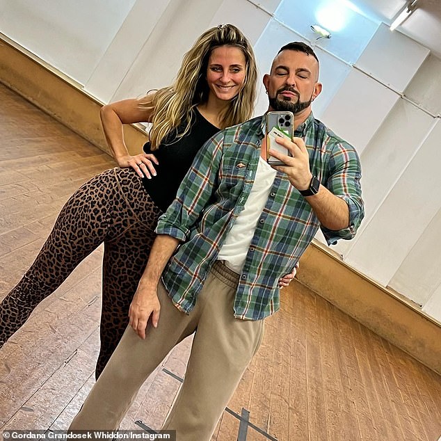 The couple had been dance partners for a long time, performing together at the iconic Blackpool Tower and recently reunited for the Madagascar cruise.