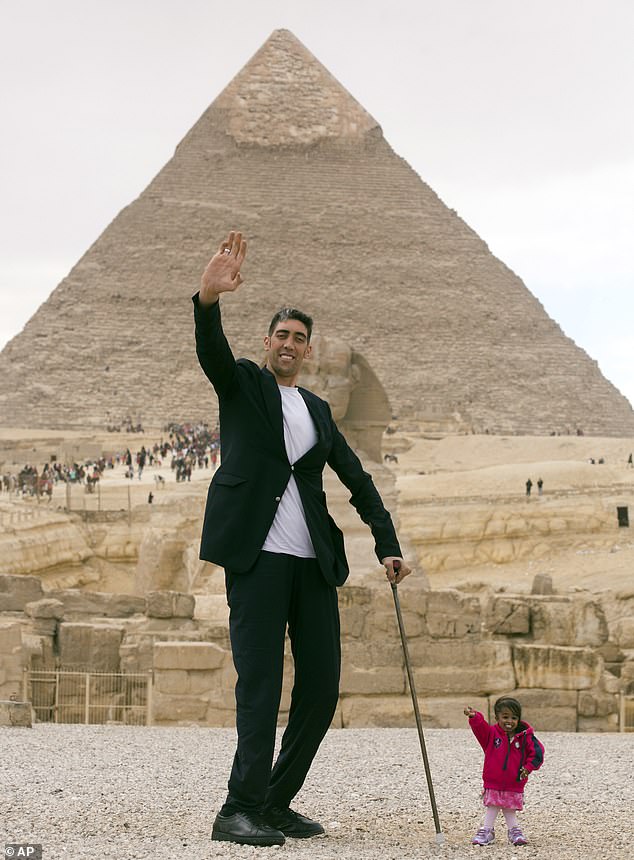 Kosen, 41, and Amge, 30, previously reunited for a photo shoot in Cairo, Egypt, in 2018, where they posed in front of the Giza pyramids as part of a campaign to revive the country's tourism industry.