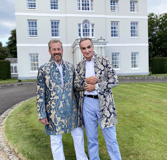 Lord Ivar Mountbatten (pictured left) – Lord ('Dickie') Mountbatten's great-nephew married James Coyle, director of cabin services for a Glasgow airline in the first royal same-sex marriage.