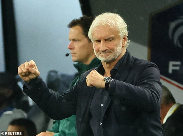 Rudi Voller took over as Germany's interim coach for the friendly against France last September.
