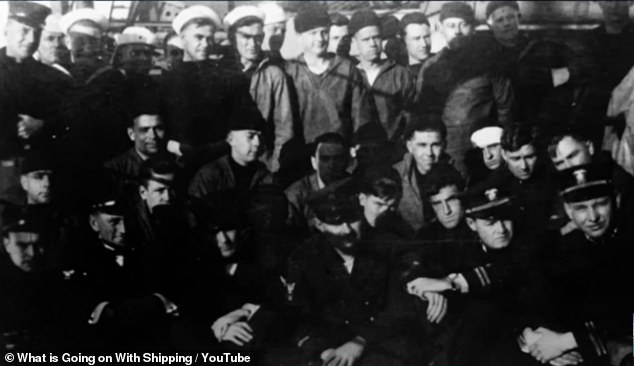 Of 7 officers and 103 who manned the ship, 64 died due to drowning or explosions caused by the impact of torpedo. Some were even electrocuted, after charges in the boat's hull were submerged by flooding water
