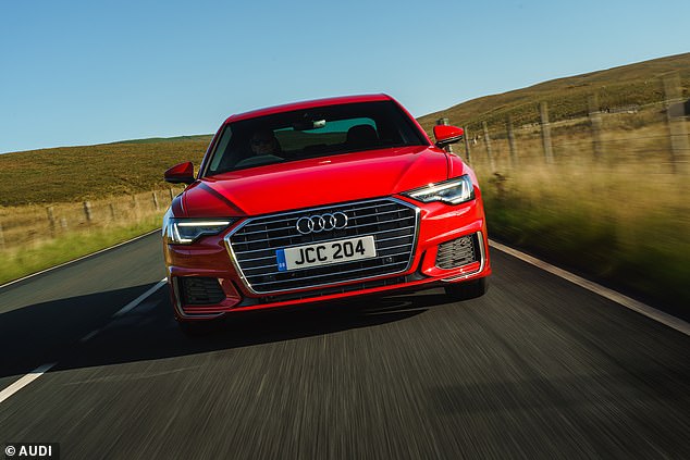 Audi came second in the list of car brands owned by drivers earning more than £75,000 a year.