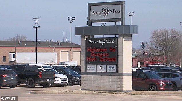 In a statement to local media, Owasso Public Schools said it could not comment amid an ongoing investigation.