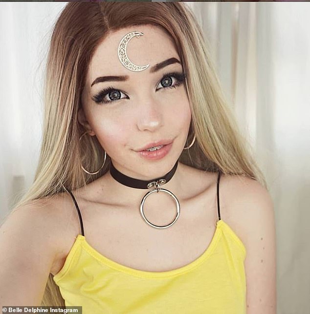 Belle regularly posts photos of herself dressed as anime and video game characters.