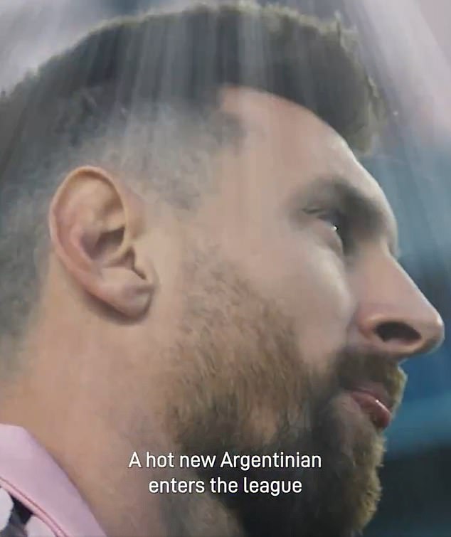 Inter Miami superstar Lionel Messi described as 'hot new Argentinian' in promotion